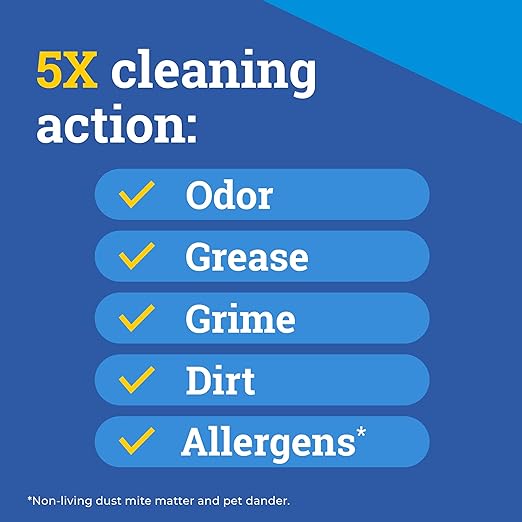CloroxPro Pine-Sol Multi-Surface Cleaner, Clorox All Purpose Cleaner, Tackles Allergens, Odor, Dirt, Grime and Grease, Lemon Fresh, 80 fl. oz., Pack of 3