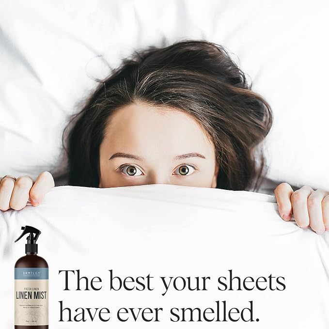 DRMTLGY Fresh Linen Mist | Relaxing Pillow & Room Spray | Pure essential oils, Relaxation, Sleep support, Fabric freshening, Pillow & linen safe, Home fragrance
