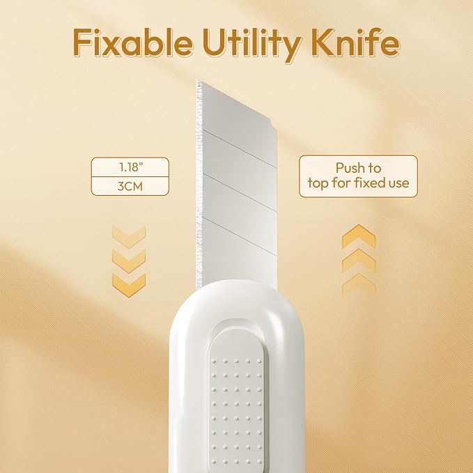 rabbitgoo 3 Pcs Window Film Installation Tools Set, Window Tint Kit, White | Suede Squeegee, Utility Knife, 120ml Spray Bottle, Easy to Apply for Window Tints, Privacy Film and Home Wallpaper