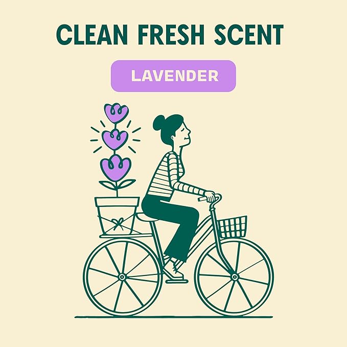 Aunt Fannie's Carpet Refresher Deodorizer, Lavender, 16 oz, Pack of 6 | Neutralizes Dog and Cat Odors, Freshens High-Traffic Areas, Safe for Rugs Carpets & Upholstery, Natural Ingredients