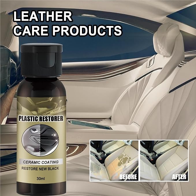 Car Dashboard Cleaner Polishing Cleaning Shine Restorer | 30ml Car Dashboard Conditioner Paste for Trim Windshield Rubber Panel Truck Vehicle Sedan Scooter SUV