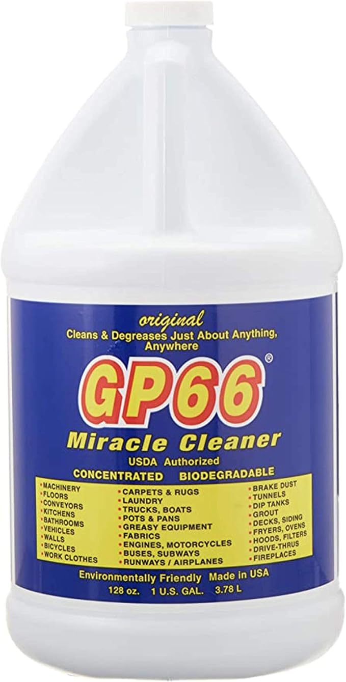 GP66 Green Miracle Cleaner- Gallon All-Purpose Heavy Duty Cleaner, Made in USA