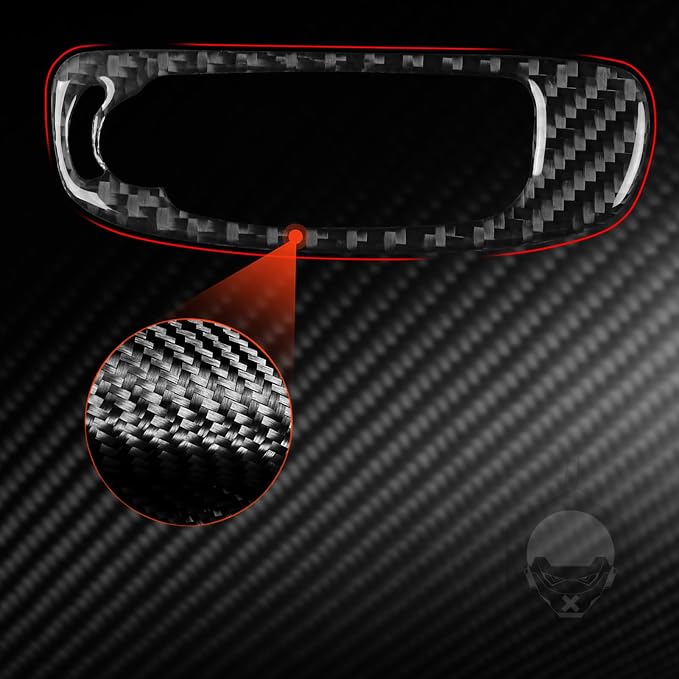 Dim Light Control Trim Decals Fit for Chevy Blazer 2019-2025 Type-B | for L LT RS Premier 2019 2020 2021 2022 2023 2024 2025|Real Carbon Fiber|Thick Overlay|Anti-scratch|Interior Cover