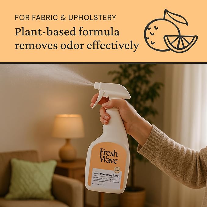 Orange Home Odor Solutions Bundle 3-Pack 7 oz. Gel & 24 fl. oz. Spray
