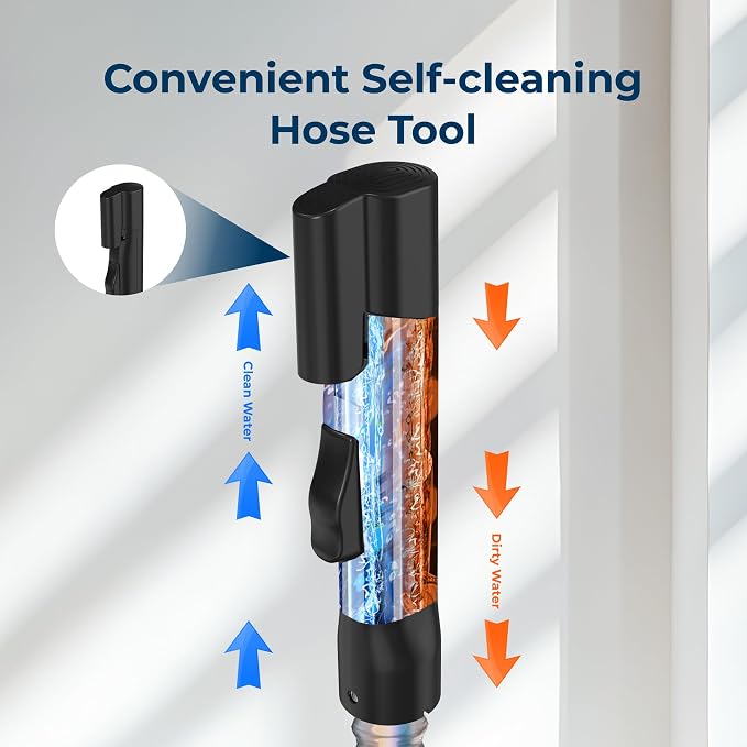 Rosewill Multi-Purpose Portable Carpet and Upholstery Cleaner, Powerful Suction 17 KPa Spot Cleaner, 550W Motor, Car and Auto Detailer, Stain/Spot Remover; Versatile Use: Carpet, Sofa, Pet Hair