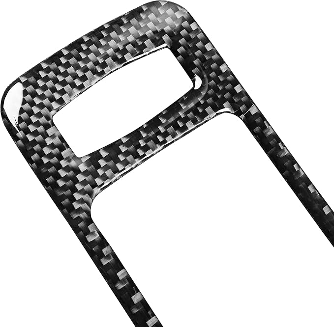 Real Carbon Fiber Trim for Ford Mustang GT Shelby Accessories | for 2005 2006 2007 2008 2009，Inner Door Handle Bowl Cover，Thick Overlay Sticker Decal