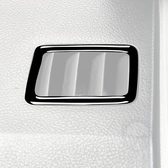 Glossy Bright Piano Black Car Dashboard Defogger AC Vent Wind Outlet Vent Panel Decoration Sticker Interior Trim Compatible with Toyota Corolla 2009 2010 2011 2012 2013 Auto Trim Accessories