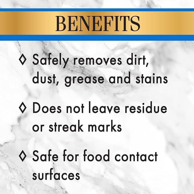 Stone Care International Granite Cleaner - 32 Fluid Ounces Granite & Stone Tile Travertine Limestone Slate Clean