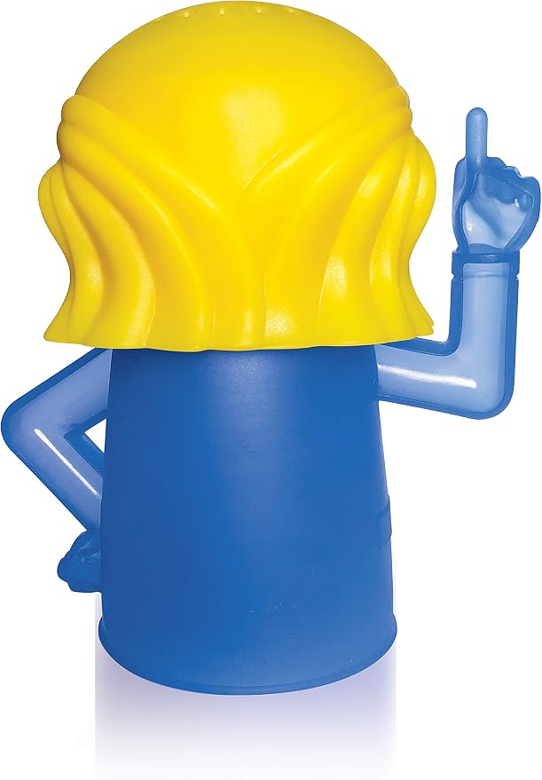 Microwave Steam Cleaner Angry POTUS Presidential Blue, It's HUGE
