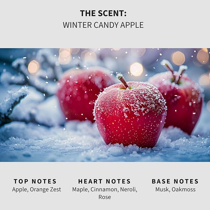 Lapew Winter Candy Apple Scented Mop Soap - Luxury Floor Cleaner Concentrate for Mopping Tile, Laminate, Vinyl & Hardwood | Streak-Free, Low-Foam | 36 oz