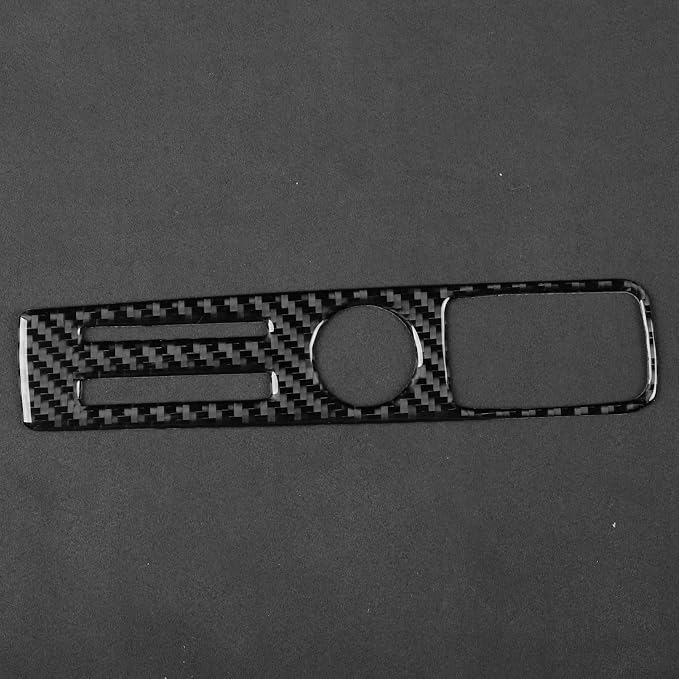 Real Carbon Fiber Accent Stickers Fit for Audi A3 8Y S3 2021-2025 | Trim Accent Handbrake Panel Center Console | Accessories | Thick Overlay