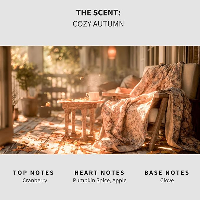 Lapew Cozy Autumn Scented Mop Soap - Luxury Floor Cleaner Concentrate for Mopping Tile, Laminate, Vinyl & Hardwood | Streak-Free, Low-Foam | 36 oz