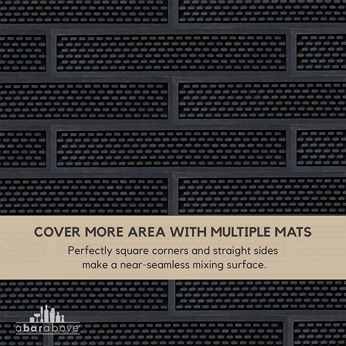 Premium A Bar Above Heavy Duty Bar Mat, Food Safe Silicone Mat, Mats for Bartending and Coffee, Commercial Strength Bartender Accessories, Dish Drying Mats for Kitchen Counter, Barista Accessories