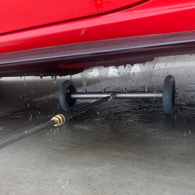 RIDGE WASHER Pressure Washer Undercarriage Cleaner, 16 Inch, 4000 PSI | Undercarriage Washer, Power Washer Under Car Cleaner with Straight Extension Wand