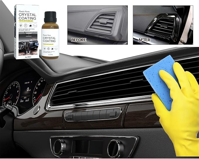 VIED Crystal Coating for Car Plastic Parts, Cristal Coating para Plástico Del Carro (4)