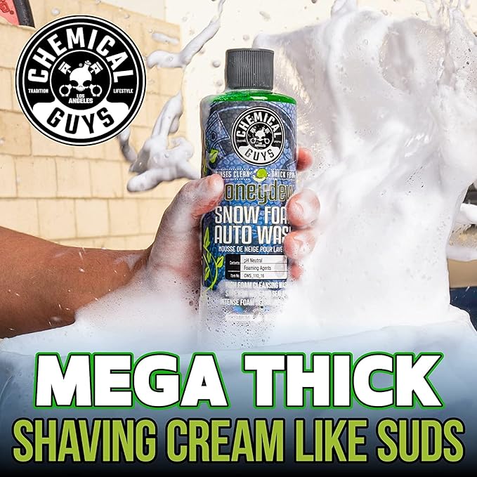 Chemical Guys, Exterior Wash & Shine Kit, Soap, Glass & Tire Dressing Set | Takes a dusty daily driver to a glossy finish in one session, packed in a grab-and-go bag that makes a solid gift
