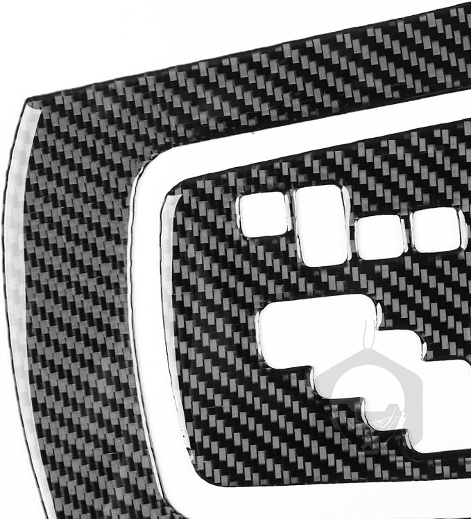 Console Shift Panel Trim for Toyota Corolla 2009-2013 Accessories Black | Soft Carbon Fiber | Upgrades for Car | Only for Left-Hand Drive | Anti-Scratch | Sporty Style