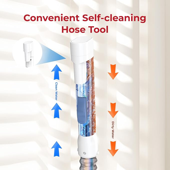 Rosewill Multi-Purpose Portable Carpet and Upholstery Cleaner, Powerful Suction 18 KPa Spot Cleaner, 600W Motor, Car and Auto Detailer, Stain/Spot Remover; Versatile Use: Carpet, Sofa, Pet Hair