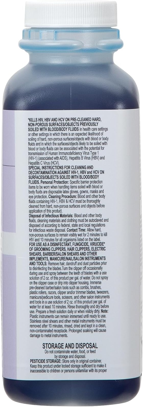 ForPro Total-Cide Disinfectant Solution, 2X Concentrated Formula, Hospital Grade Sanitizer & All Purpose Cleaner, 16 Fl Oz
