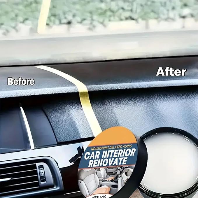 Auto Trim Restorer Gentle Repair Protection Trim Care | Car Upholstery Polishing Compound Gentle Dashboard Steering Wheel for Vehicle Detailers Trucks Sedans SUVs RVs