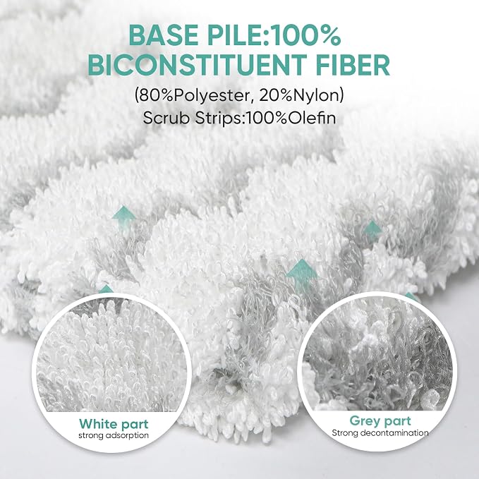 6 Pack S1000 S2001 Steam Mop Replacement Pads for Shark S1000 S1000A S1000C S1000WM S10001C S1200 & S2001 SteamSpot Steam Mop