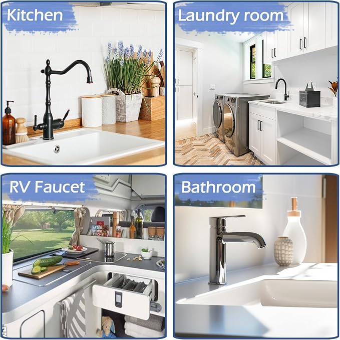 Amerner Kitchen Sink Splash Guard, Silicone Faucet Guard & Draining Mat, 10° Large Slope Sink Faucet Mat Splash Guard, Bathroom Sink Organizer, Kitchen Sink Accessories Gadgets, 14.2” x 5.1”, Gray