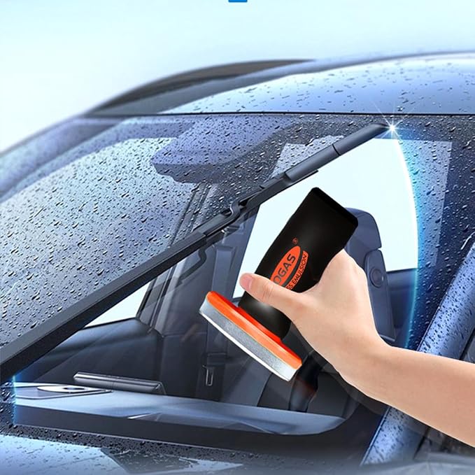 Car Windshield Cleaner & Glass Oil Film Remover, 2Pcs | Removes Oil, Grease & Fog, wiper residue, Anti-Fog Glass Emulsion Cleaner for Clear Driving Visibility,100ml