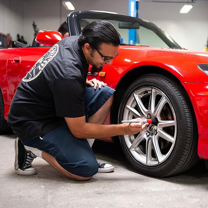 Chemical Guys All in the Details Exterior Detailing Brushes - 3-Piece Soft Scratch-Free Brushes for Wheels, Bumpers, Grilles, Badging & Tight Exterior Gaps on Cars, Trucks, SUVs & More | Three soft, scratch-free brushes reach wheels, bumpers, grilles, ...