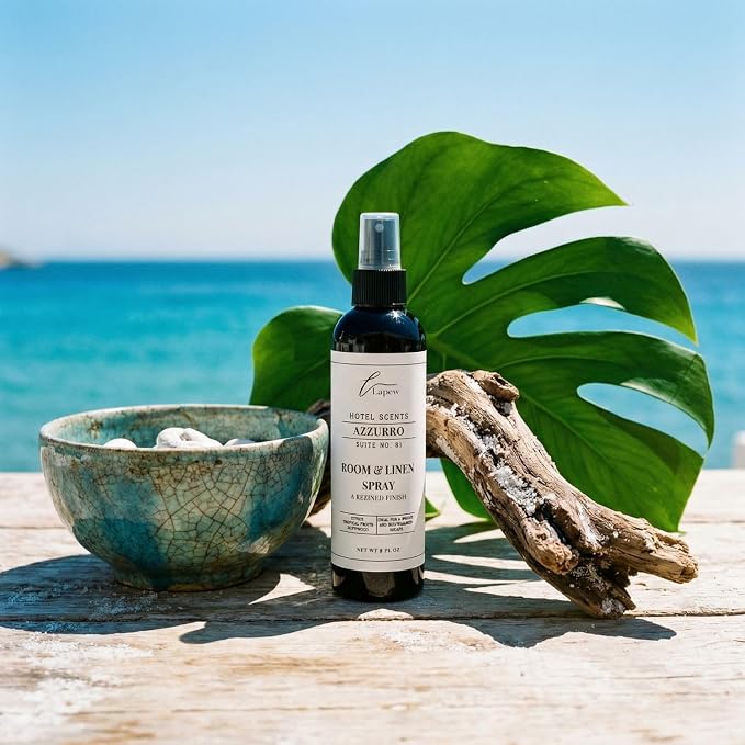 Lapew Hotel Scents Luxury Room Spray | Azzurro Suite 81 | Inspired by Capri Blue Volcano | Linen Spray Air Freshener & Fabric Spray | 8 fl oz