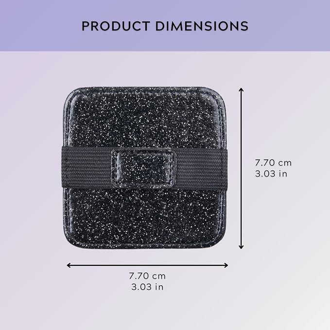 Eco-Fused 6X Screen Cleaning Pads - Gliiter Floral Microfiber Cleaning Cloth Pads - Screen Cleaner Screen Wipes for Electronics - Glasses Cleaning Cloths - Tablets, Laptops, Tv, Smartphones