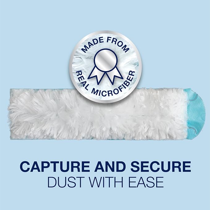 Bona Disposable Dusters - 5 Pack - High Performance Dusting System | Microfiber Dusters Remove Dust and Pet Hair for Quick Spot Cleaning