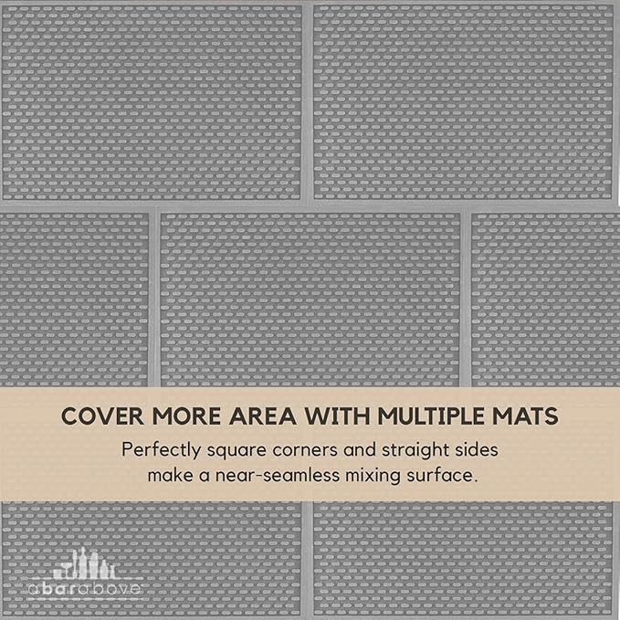 Premium A Bar Above Heavy Duty Bar Mat, Food Safe Silicone Mat, Mats for Bartending and Coffee, Commercial Strength Bartender Accessories, Dish Drying Mats for Kitchen Counter, Barista Accessories