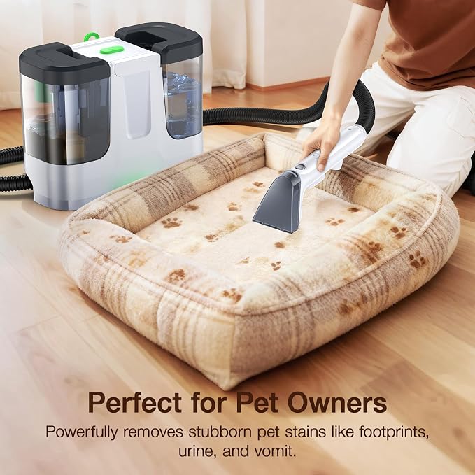 Carpet Cleaner Machine,Deep Cleaner Machine for Rug Cleaner & Couch Cleaner | Carpet Shampooer Machine for Rug,Upholstery,Stair,Car Seat&Couche, 18Kpa Suction Spot Cleaner Remover Tackles Old Set-in dirt