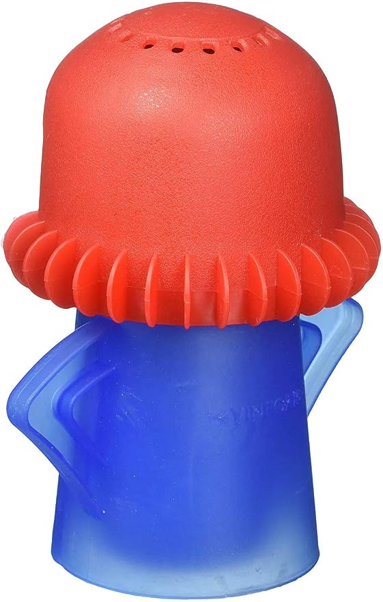 TOPIST Angry Mama Microwave Cleaner Angry Mom Microwave Oven Steam Cleaner and Disinfects With Vinegar and Water for Kitchens, Steamer Cleaning Equipment Cleans the Crud in Minutes (Blue)