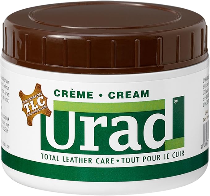 Leather Conditioner 7oz (200g) Dark Brown – Superior Conditioning and Color-Restoration for Dark Brown Leather Shoes, Bags, Furniture, and More!