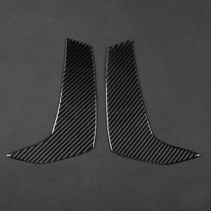Carbon Fiber Front Grille Stickers Fit for Audi A3 8Y S3 2021-2025 | Front Grille Bumper Side Trim Decorations | Accessories | Anti-scratch | Self-adhesive