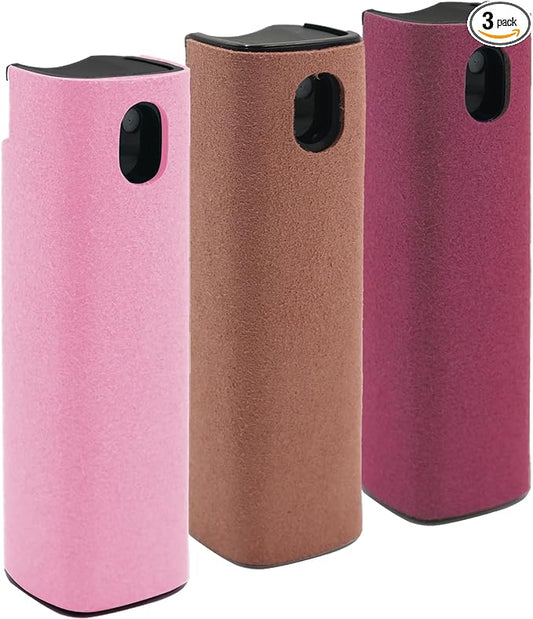 3 Pcs Car Screen Cleaner Accessories, Hatstart Electronic Touch Screens Cleaning Kit for LCD Display TV Laptop Computer Tablet PC Flat Screens, Works with iPhone iPad MacBook Pro - Hot Cute Pink