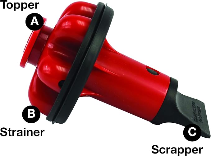 Next by Danco 10926A | Brush. It Garbage Disposal Cleaning Brush & Disposal Genie II (Red) Combo I Kitchen Sink Drain Splash Guard I Dish Soap Reservoir I Strainer & Stopper I Food Scraper