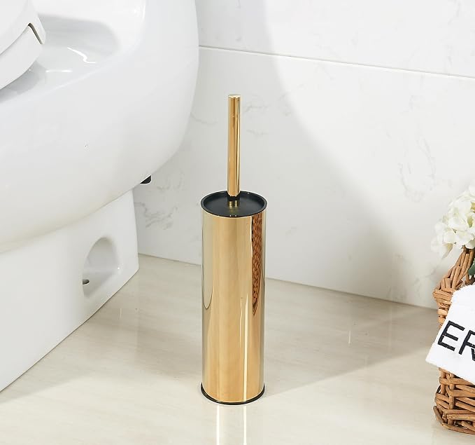 BGL Toilet Brush and Holder,Stainless Steel Toilet Brushes for Bathroom, Toilet Bowl Brush
