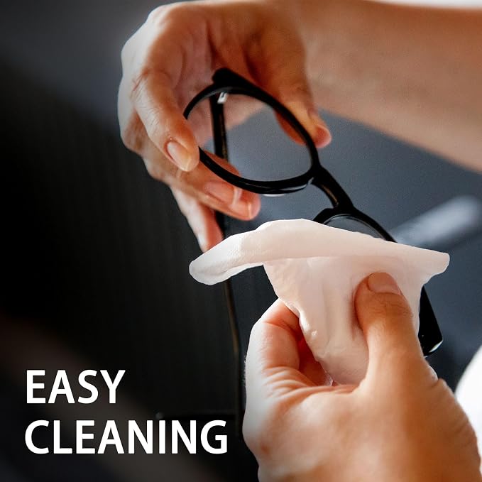ARCHXX Anti Fog Wipes for Glasses, 120 Count,Pre-Moistened Cleaning Wipes, Lens Cleaner Wipe for Eyeglasses,Sunglasses,Goggles,Screen,Phone,Individually Wrapped Eye Glasses Cleaner