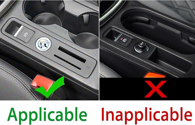 Real Carbon Fiber Accent Stickers Fit for Audi A3 8Y S3 2021-2025 | Trim Accent Handbrake Panel Center Console | Accessories | Thick Overlay