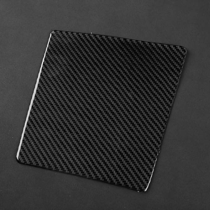 Real Carbon Fiber Driver Stickers Fit for Audi A3 8Y S3 2021-2025 | Driver Side Glove Box Panel Trim | Accessories | Thick Overlay | Anti-scratch