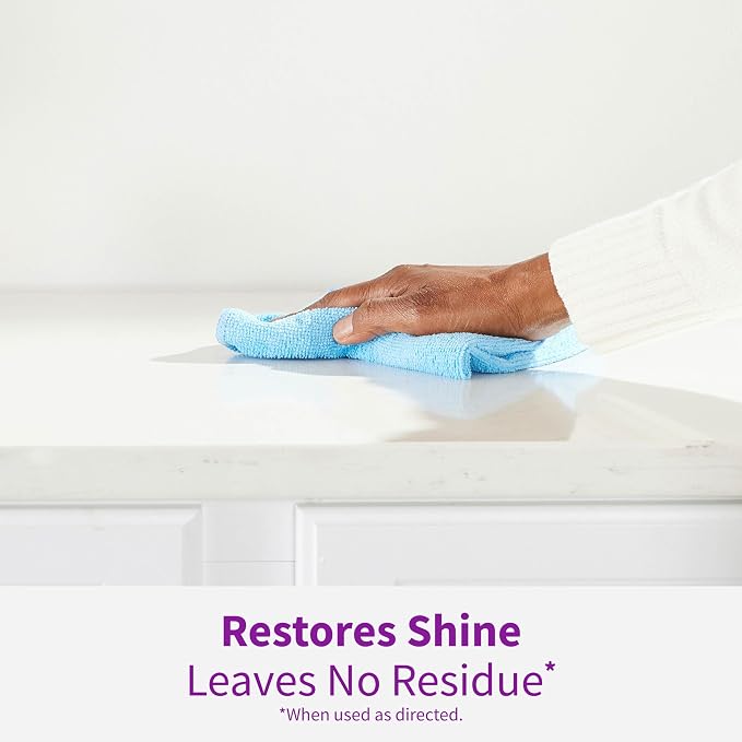 Rejuvenate Granite & Stone Daily Cleaner Cleans Sealed Stone Countertops Including Granite, Marble, Quartz And Onyx Removing Dirt, Grease And Oil And Restoring Shine, 32 Ounces