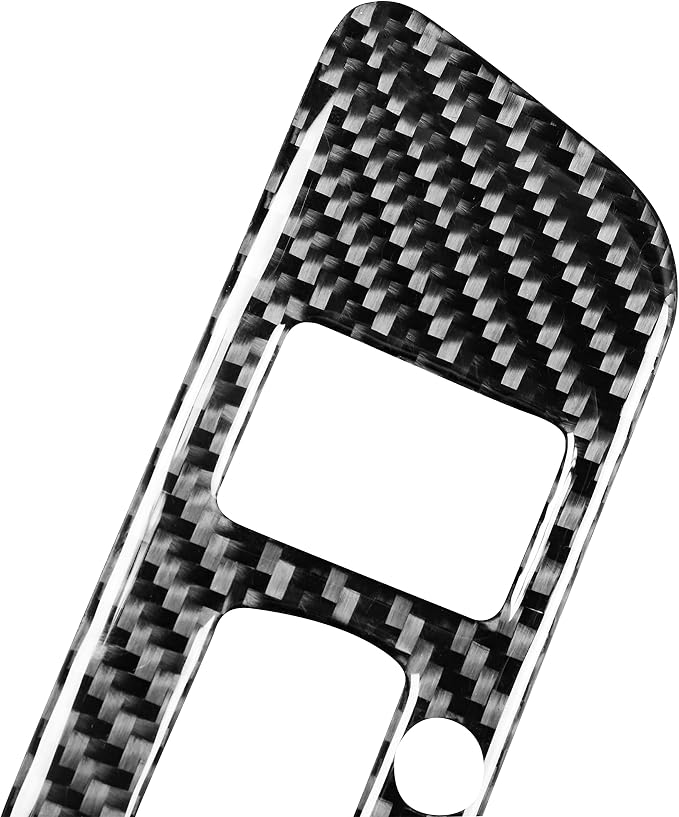 Real Carbon Fiber Trim for Subaru Accessories | for BRZ 2016 2017 2018 2019 2020 Headlight Switch Head Lamp Control Button Cover Interior Thick Overlay Decal - B
