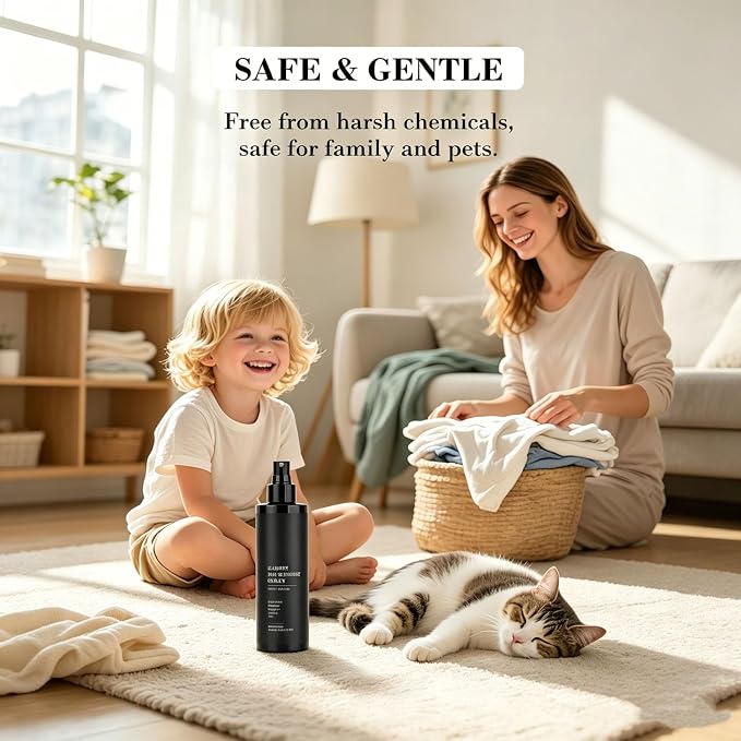 Fabric Refresher & Room Spray – Non-Toxic, Pet & Kid Safe, Long-Lasting Fresh Scent (7.68oz)