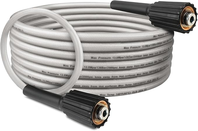 Pressure Washer Hose for Ryobi Power Washer Hose Replacement Ryobi Electric Power Washer Model RY141600 RY141612 RY141812G High Pressure Hose Part #308835074