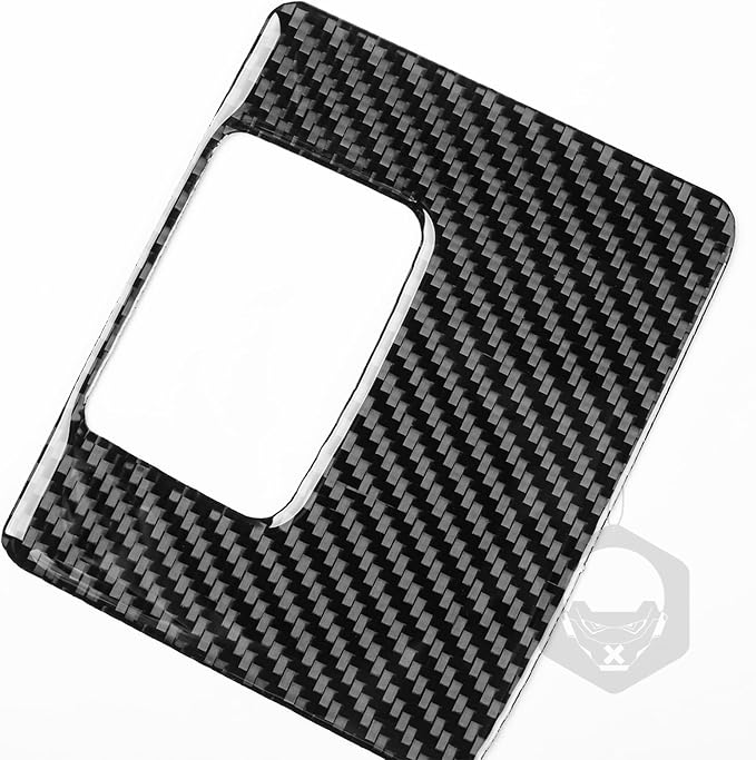 Driver Storage Cover Trim for Toyota Corolla 2009-2013 Accessories Black | Soft Carbon Fiber | Upgrades for Car | Only for Left-Hand Drive | Anti-Scratch | Sporty Style