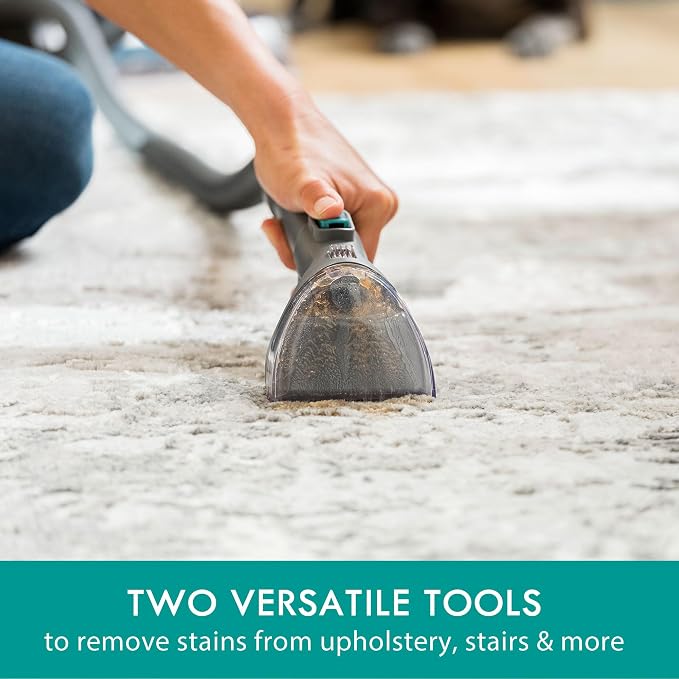 Kenmore KW4070 RevitaLite Pet Portable Carpet Cleaner Machine | 3.2L Clean Tank & 1.4L Dirty Tank, 25ft Cord Length and Two Easy Removable Brushroll for Rug & Upholstery