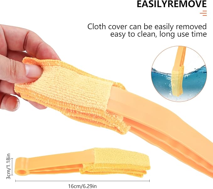 6pcs Window Venetian Blind Cleaner Duster Tool, Blind Duster,dusting Brush | blind cleaner duster tool,blinds cleaner,Air Conditioner, Wood & Vinyl Blinds,for Blinds Air Conditioner Vent Keyboard