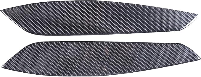 Center Console Gear Control Panel Side Trim Cover for Honda Pilot 2016-2022/ Ridgeline 2017-2023/ Passport 2019-2023, Center Console Trim Strip Cover, Carbon Fiber (Center Shifter Side Panel Sticker)